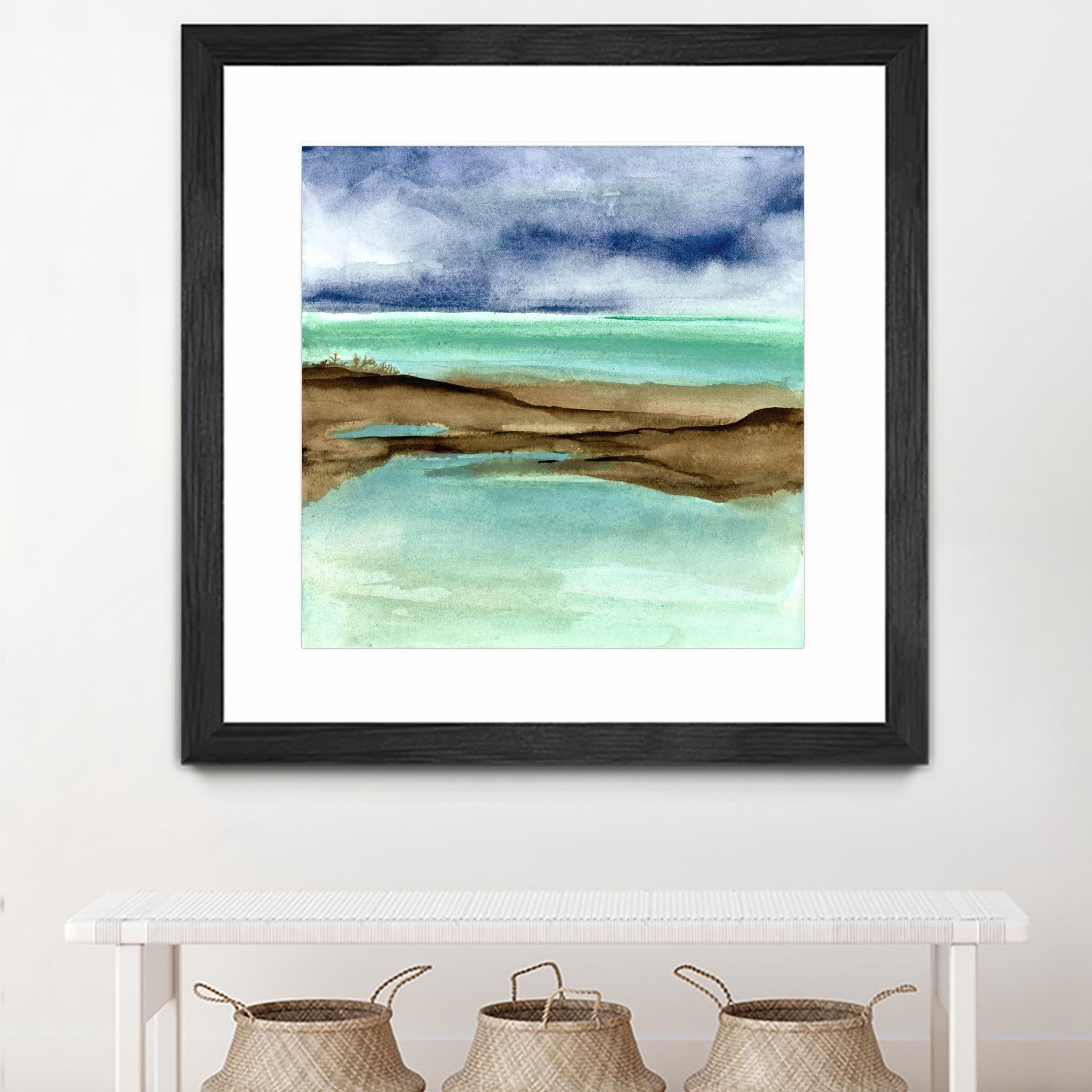 Shore V by Chris Paschke on GIANT ART - blue sea scene