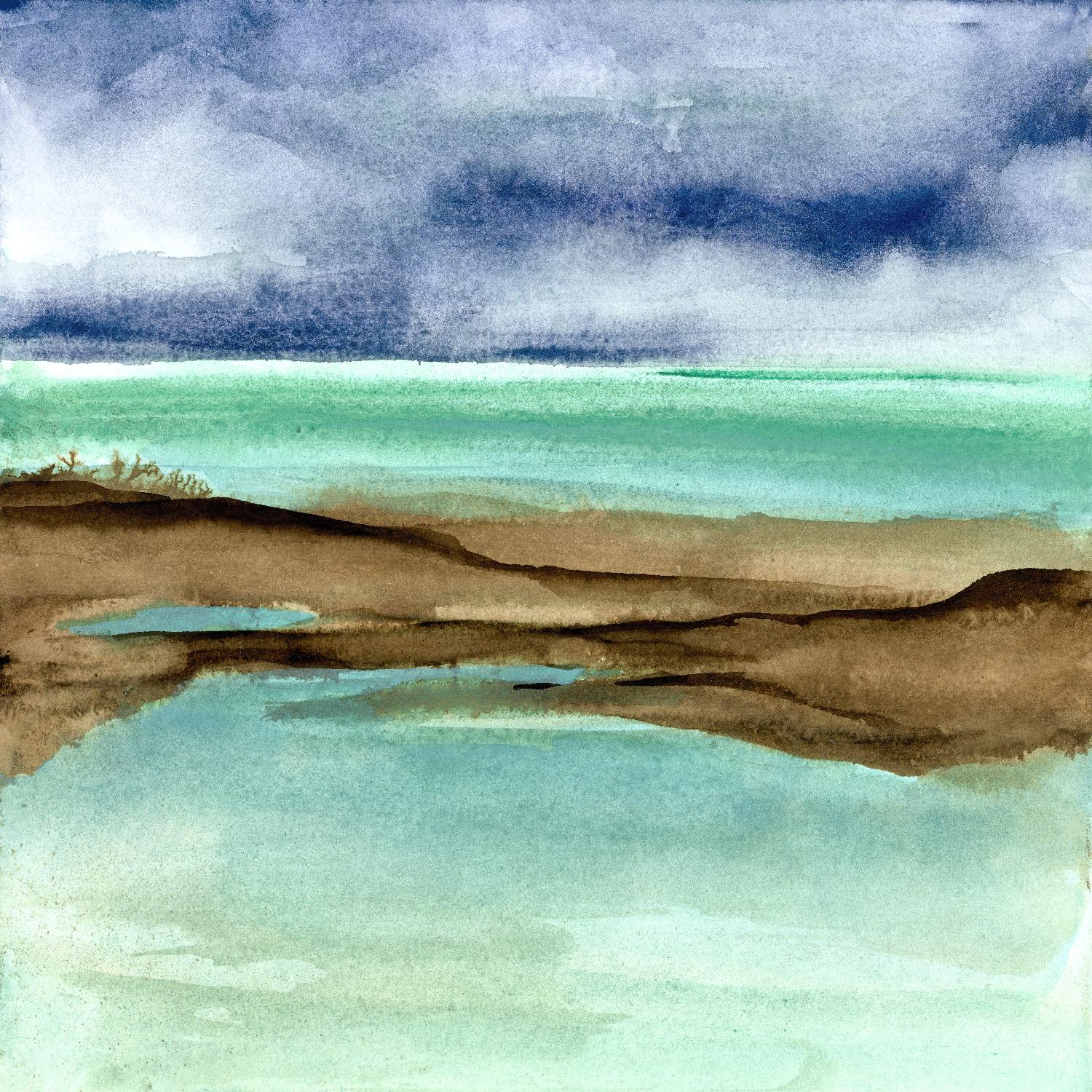 Shore V by Chris Paschke on GIANT ART - blue sea scene