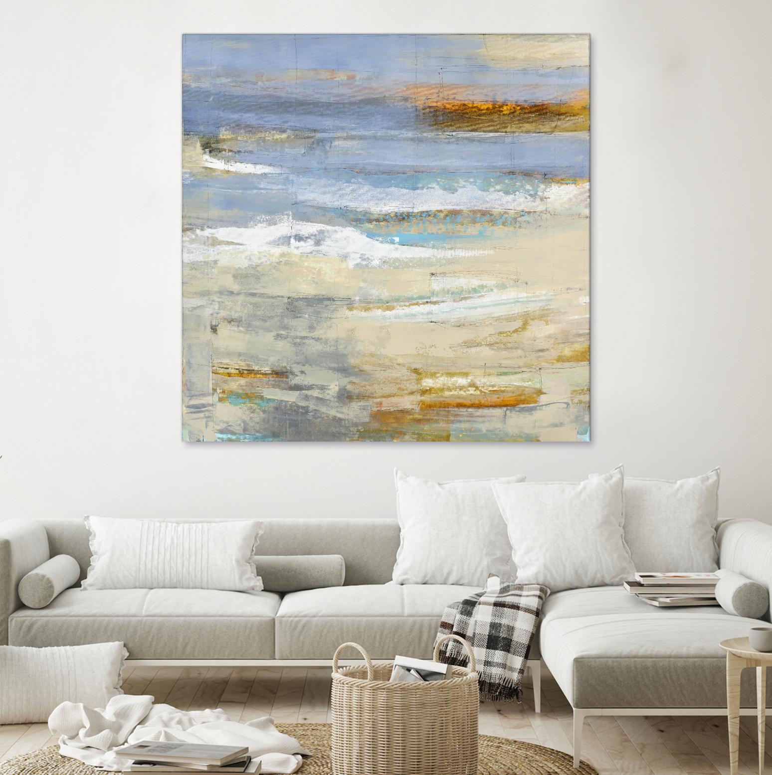 Chalcedony by Harris, Maeve Harris on GIANT ART - beige abstracts paint