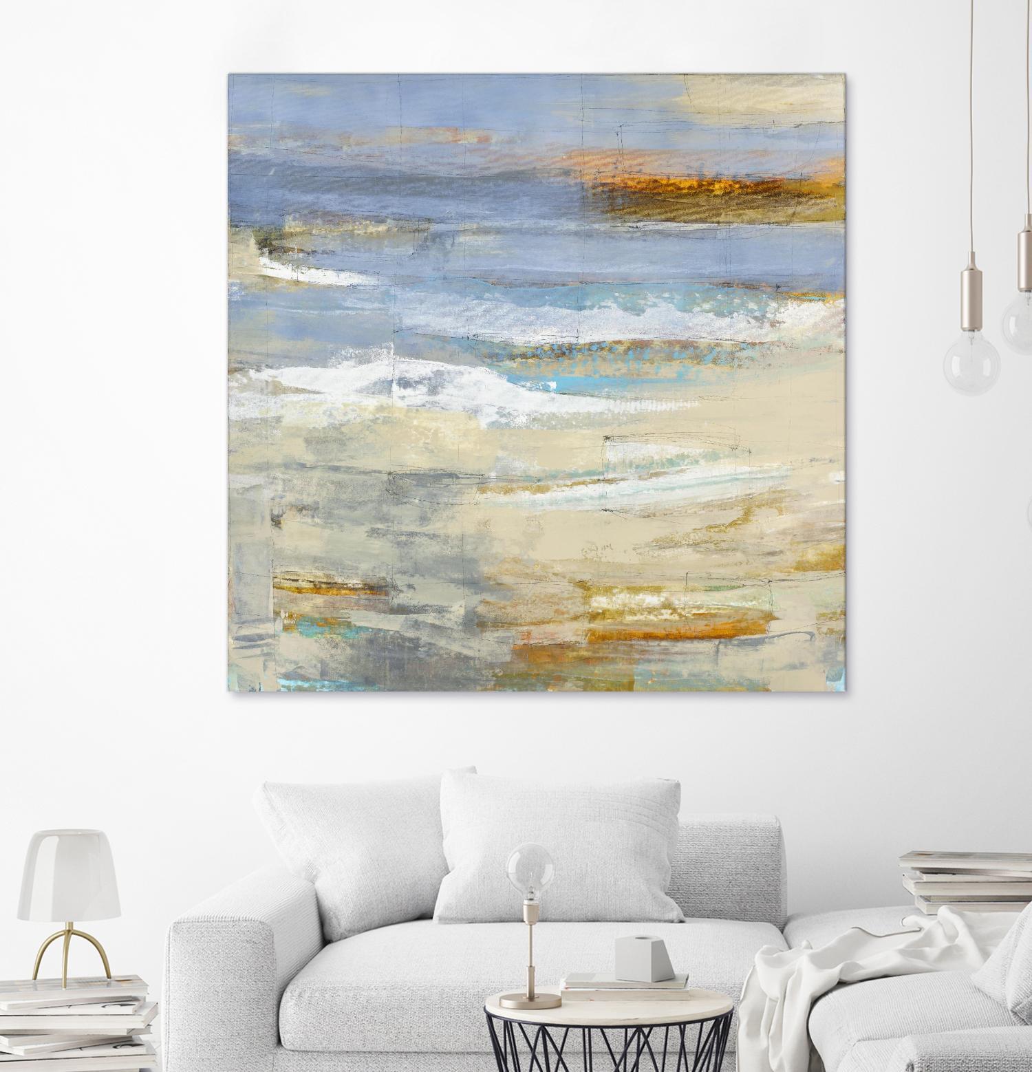 Chalcedony by Harris, Maeve Harris on GIANT ART - beige abstracts paint