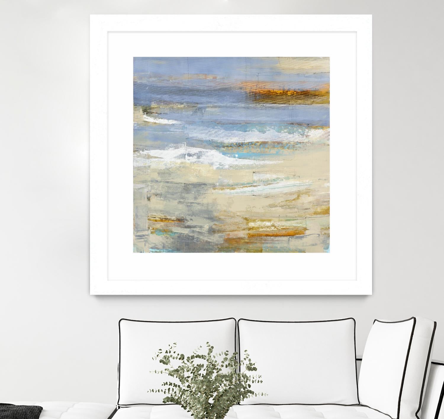 Chalcedony by Harris, Maeve Harris on GIANT ART - beige abstracts paint