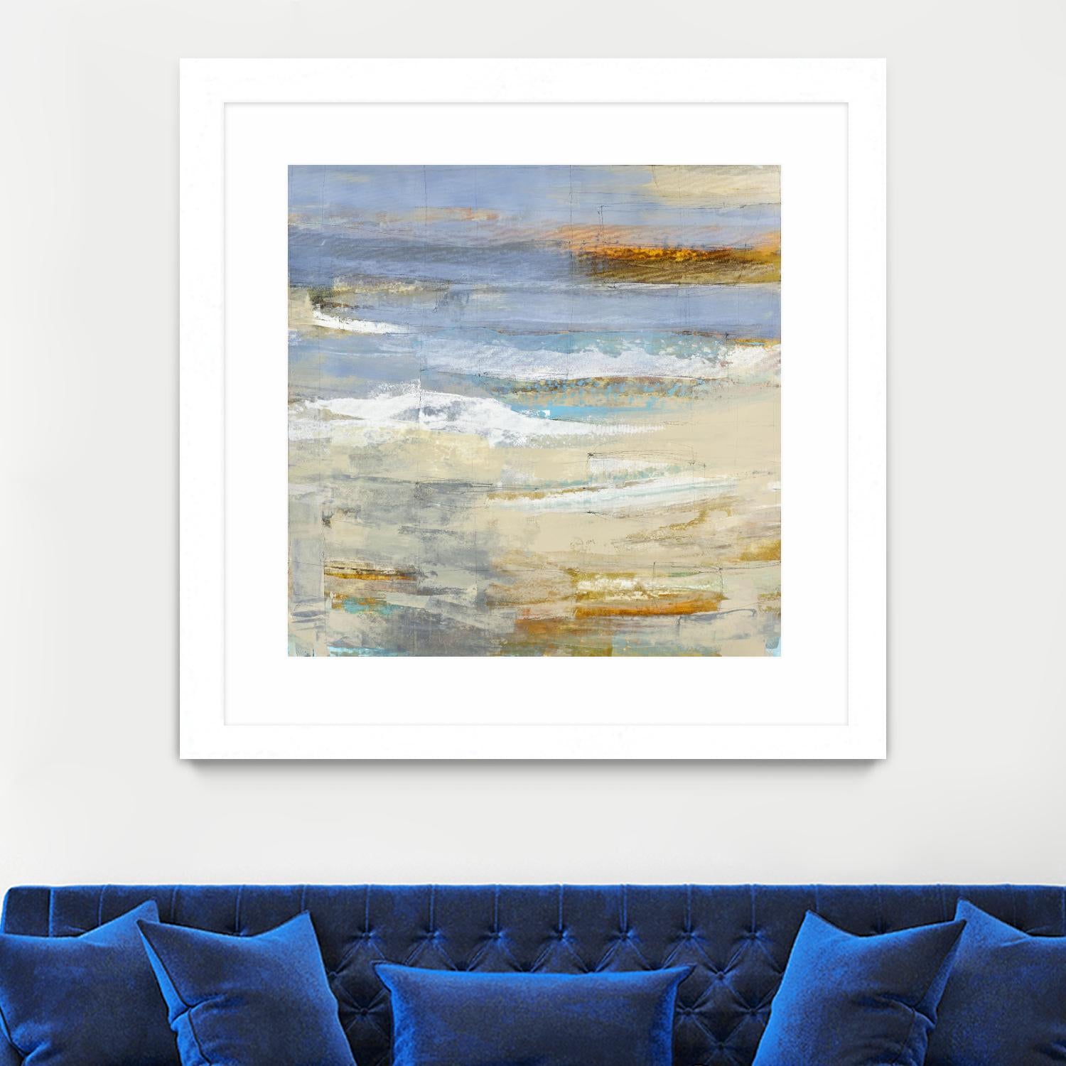 Chalcedony by Harris, Maeve Harris on GIANT ART - beige abstracts paint