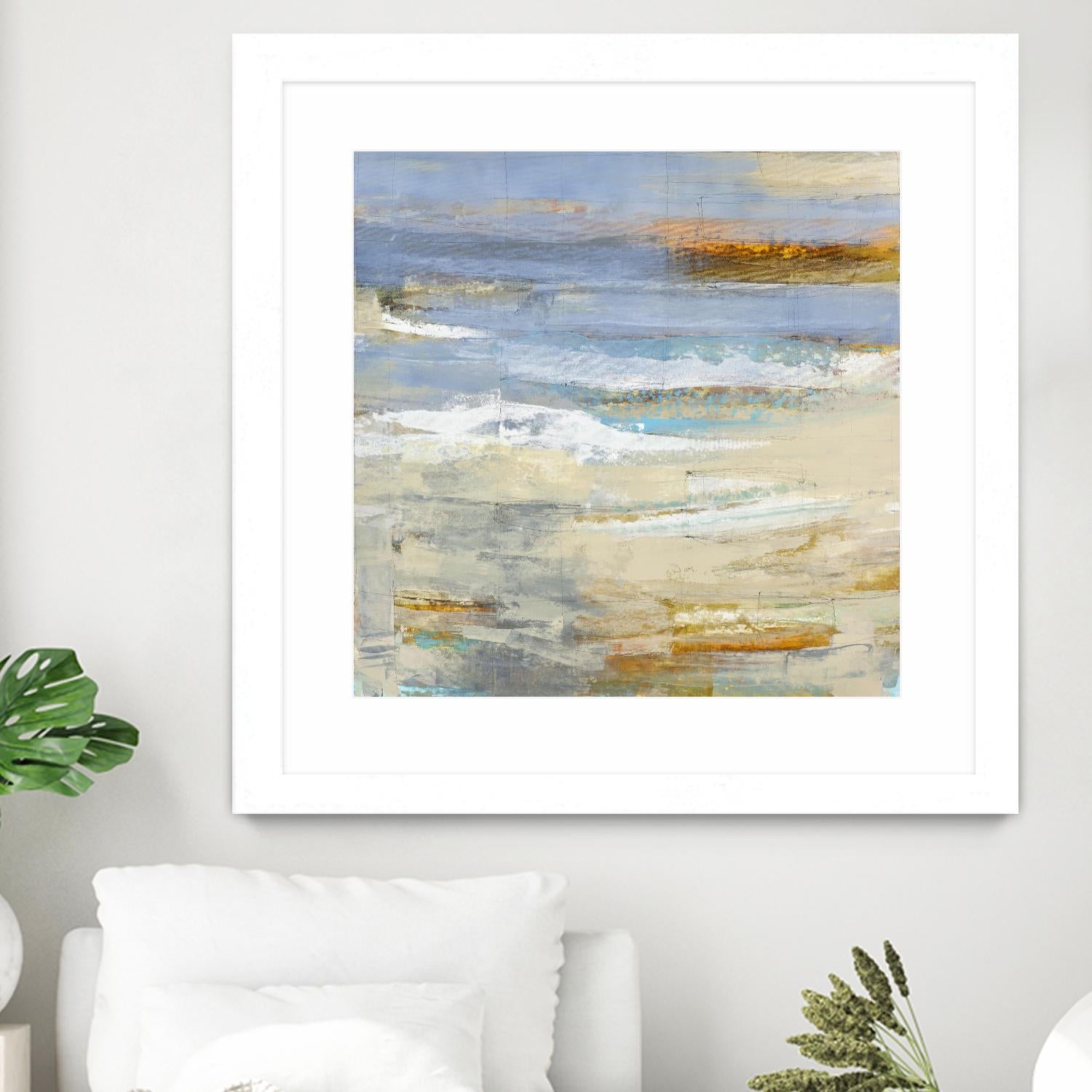 Chalcedony by Harris, Maeve Harris on GIANT ART - beige abstracts paint