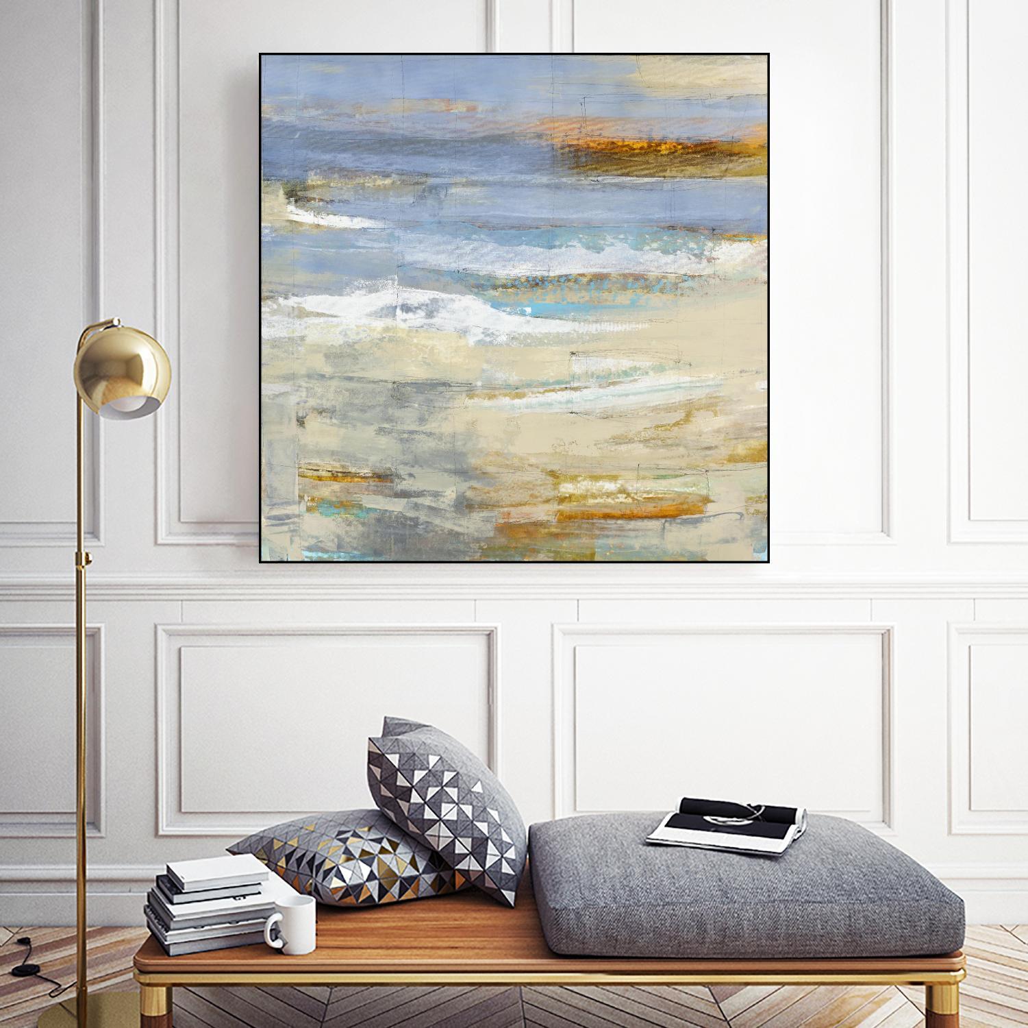 Chalcedony by Harris, Maeve Harris on GIANT ART - beige abstracts paint