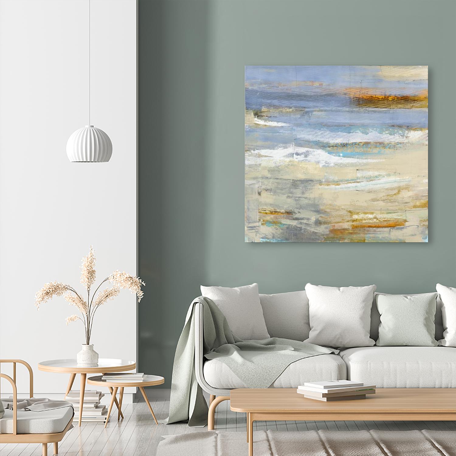 Chalcedony by Harris, Maeve Harris on GIANT ART - beige abstracts paint