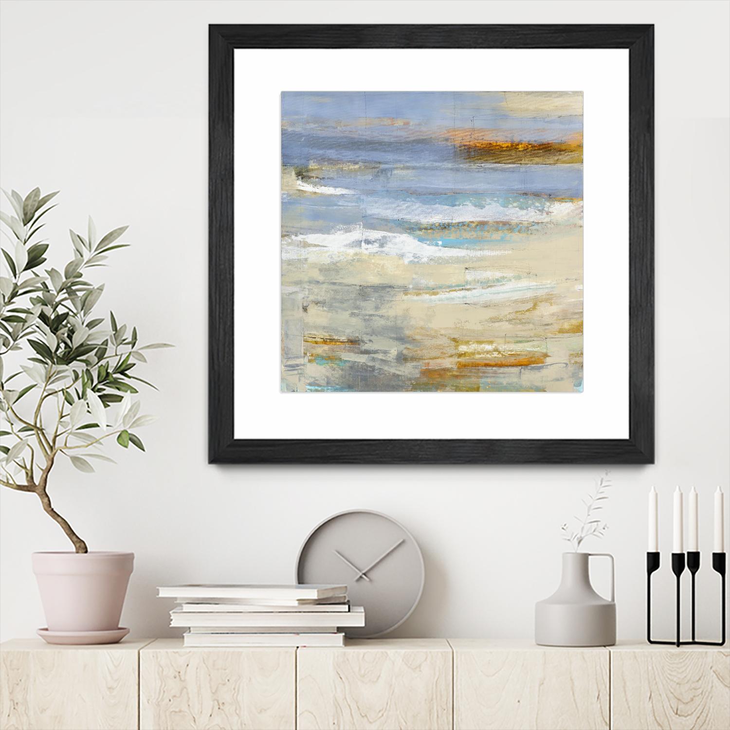 Chalcedony by Harris, Maeve Harris on GIANT ART - beige abstracts paint