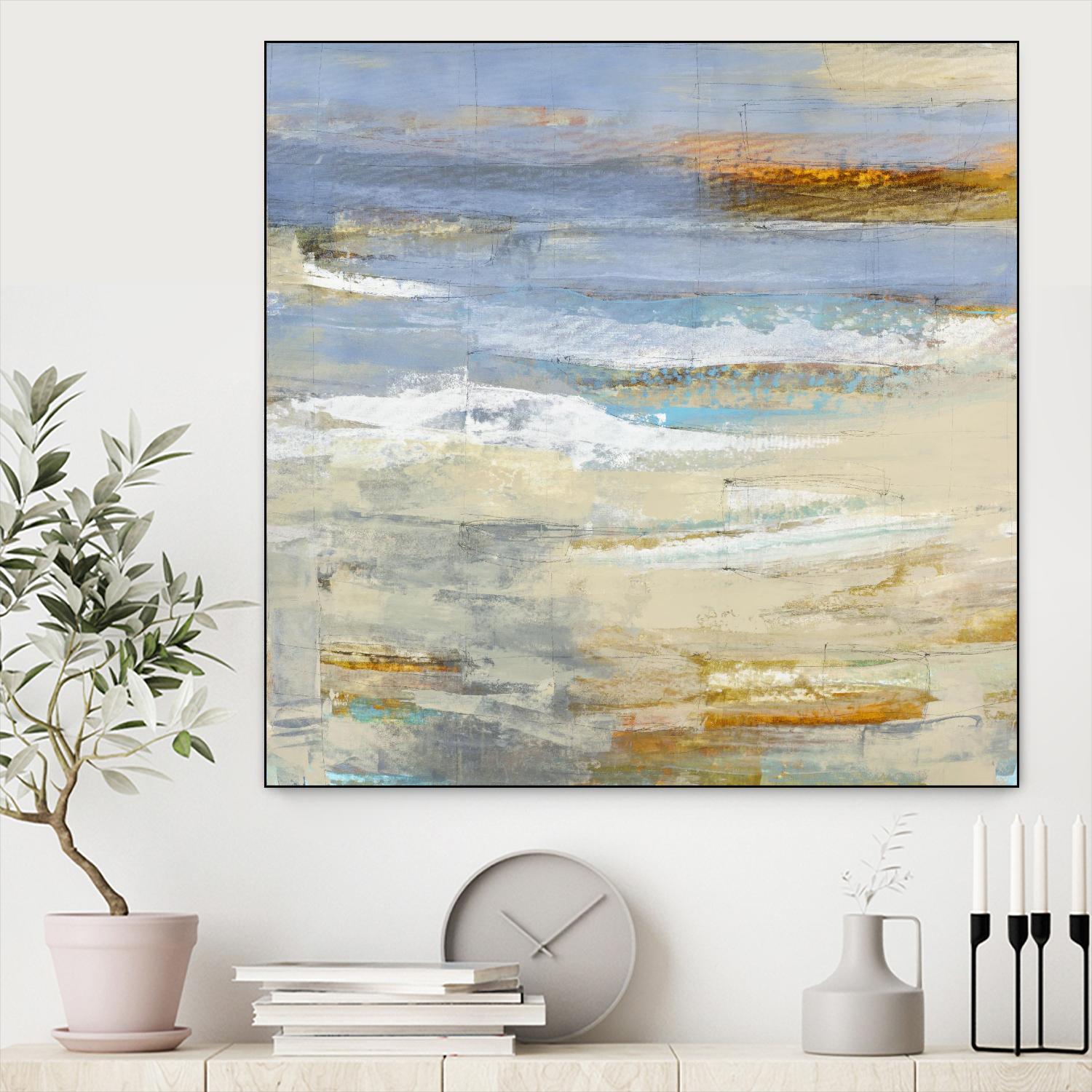 Chalcedony by Harris, Maeve Harris on GIANT ART - beige abstracts paint