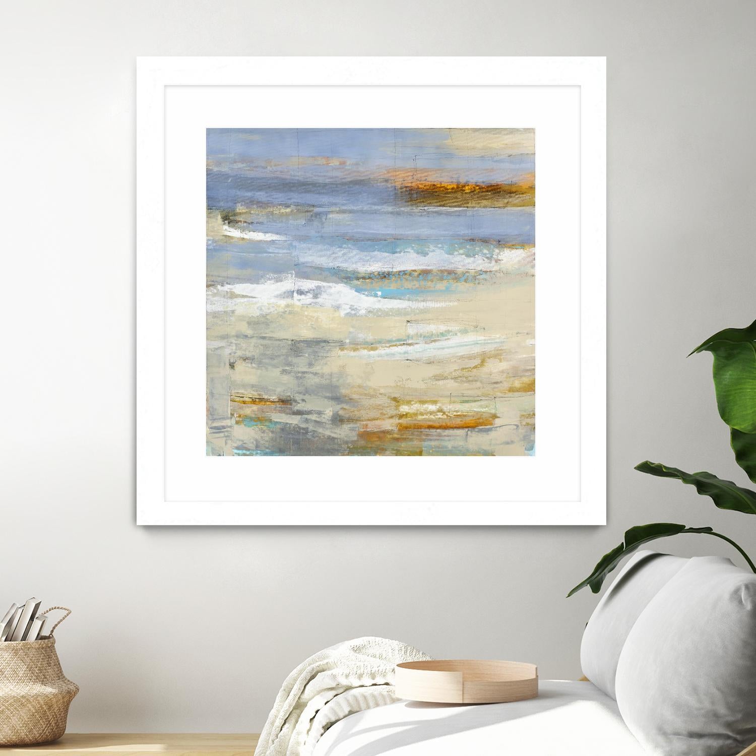 Chalcedony by Harris, Maeve Harris on GIANT ART - beige abstracts paint