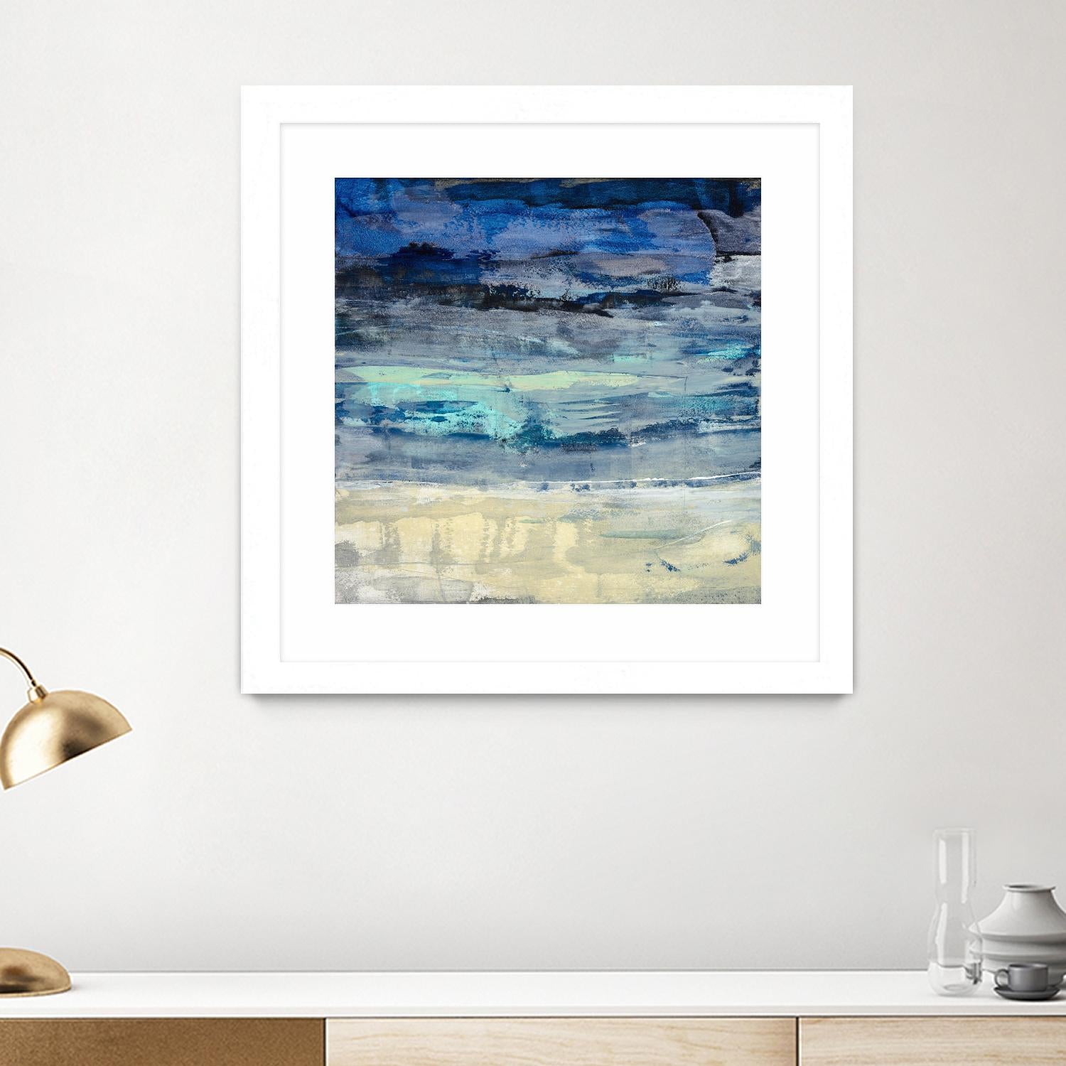 Sky Dream 1 by Maeve Harris on GIANT ART - blue abstract