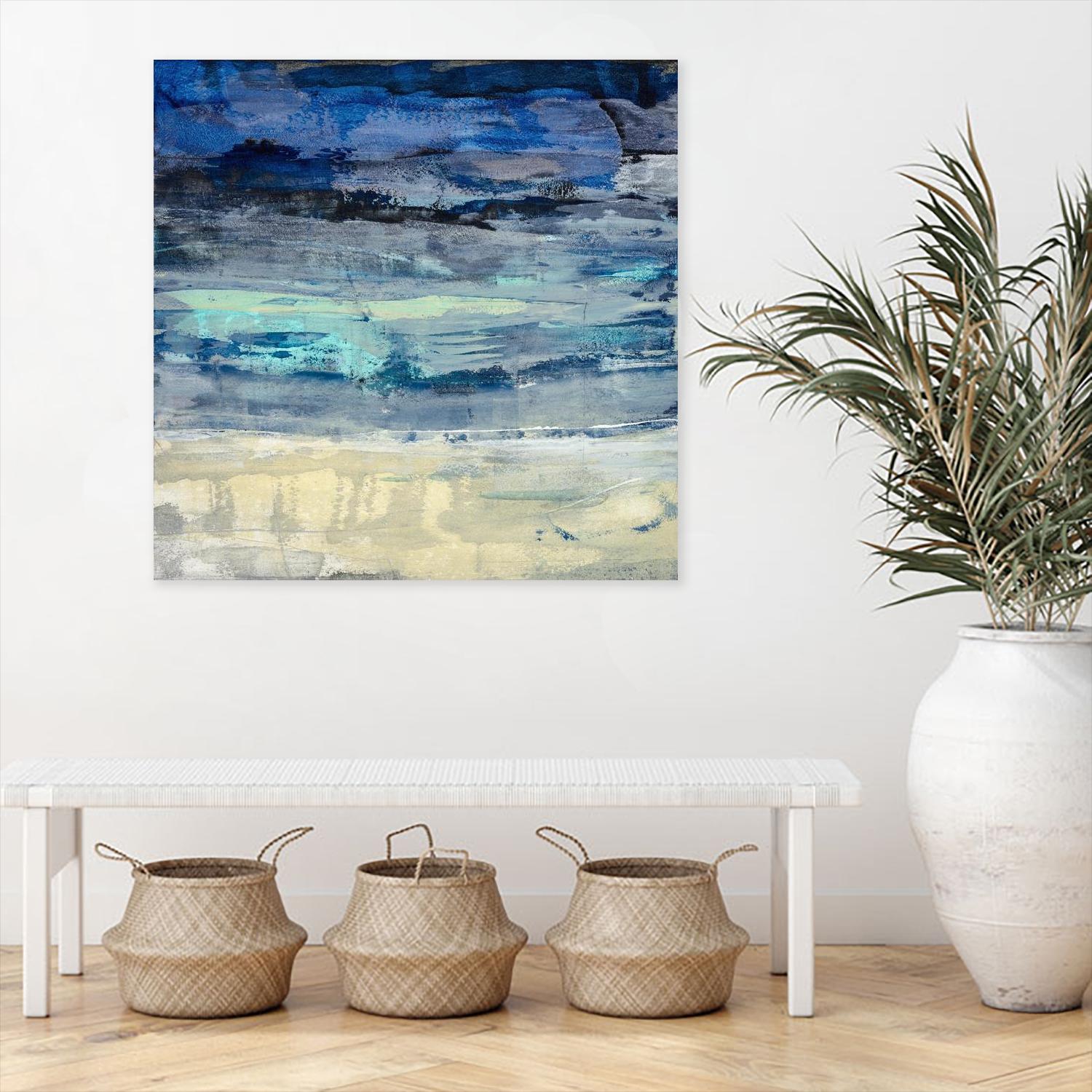 Sky Dream 1 by Maeve Harris on GIANT ART - blue abstract