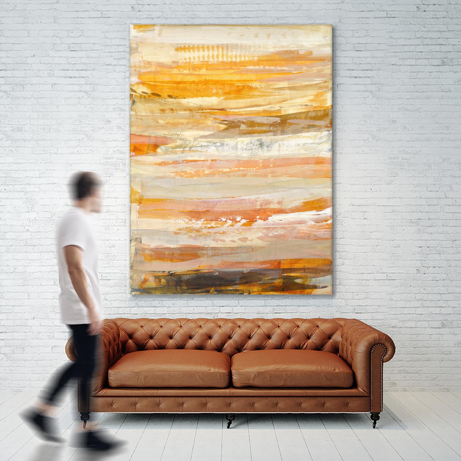 Sun Dream 2 by Maeve Harris on GIANT ART - orange abstract