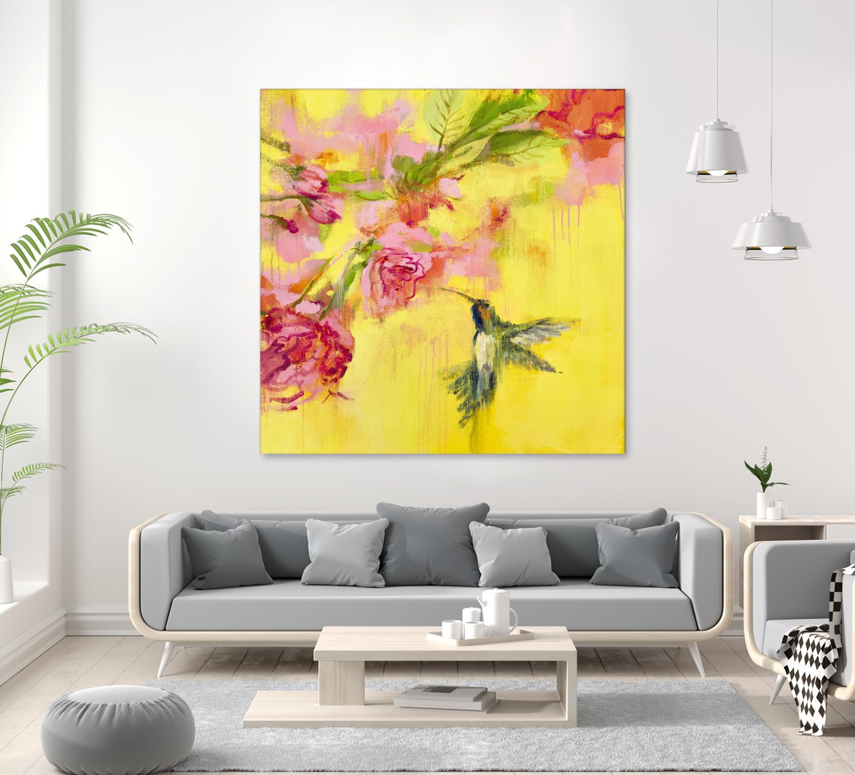 Hummingbird 1 by PN Studio on GIANT ART - green animals bird