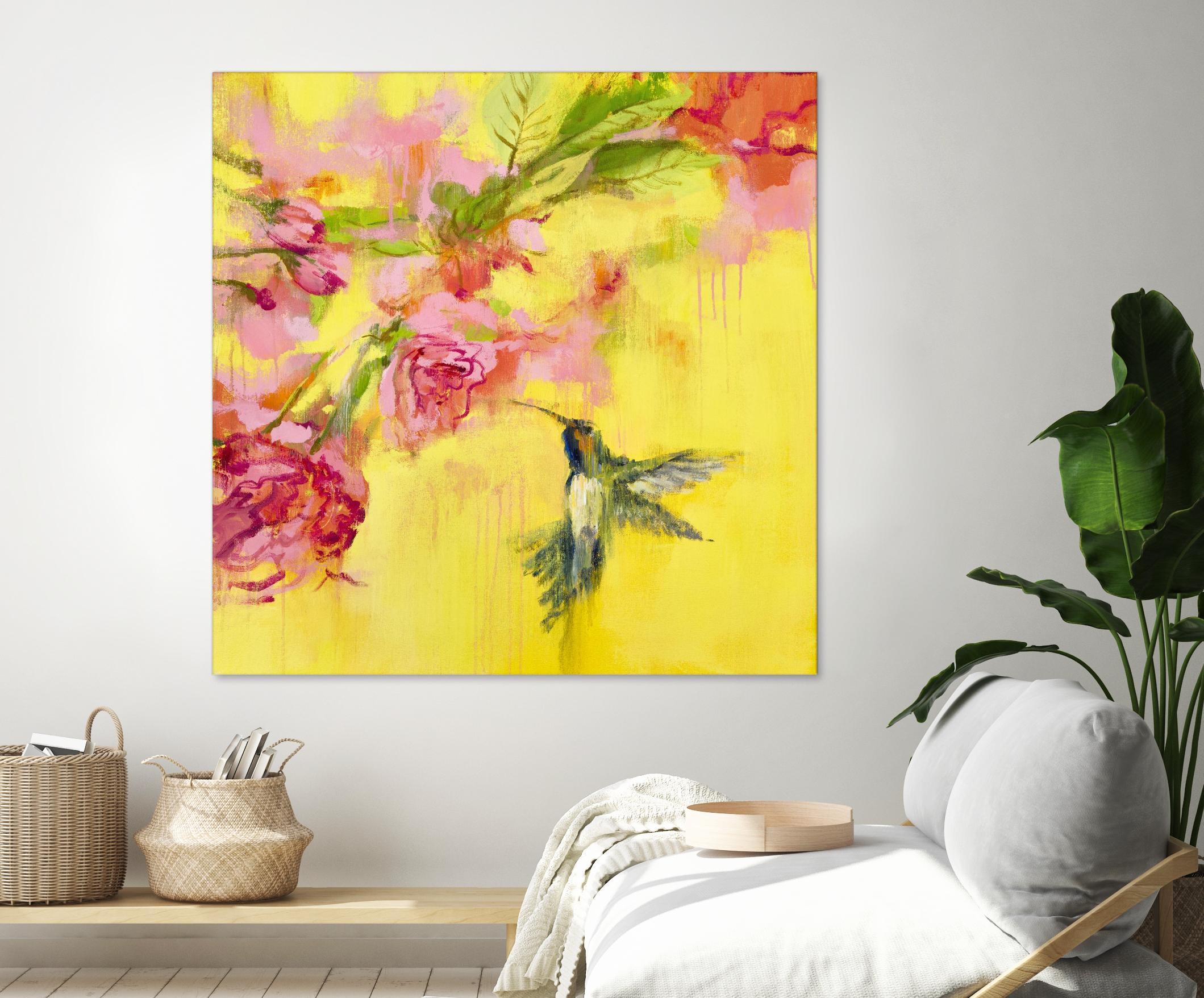 Hummingbird 1 by PN Studio on GIANT ART - green animals bird