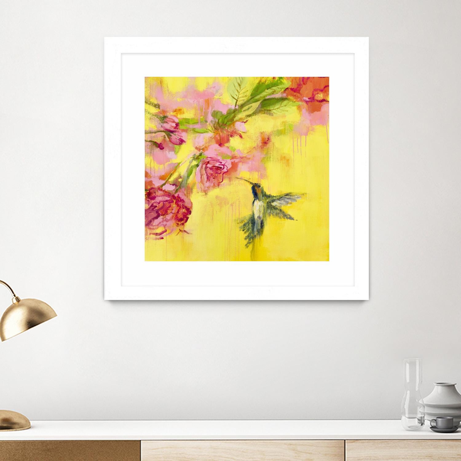 Hummingbird 1 by PN Studio on GIANT ART - green animals bird