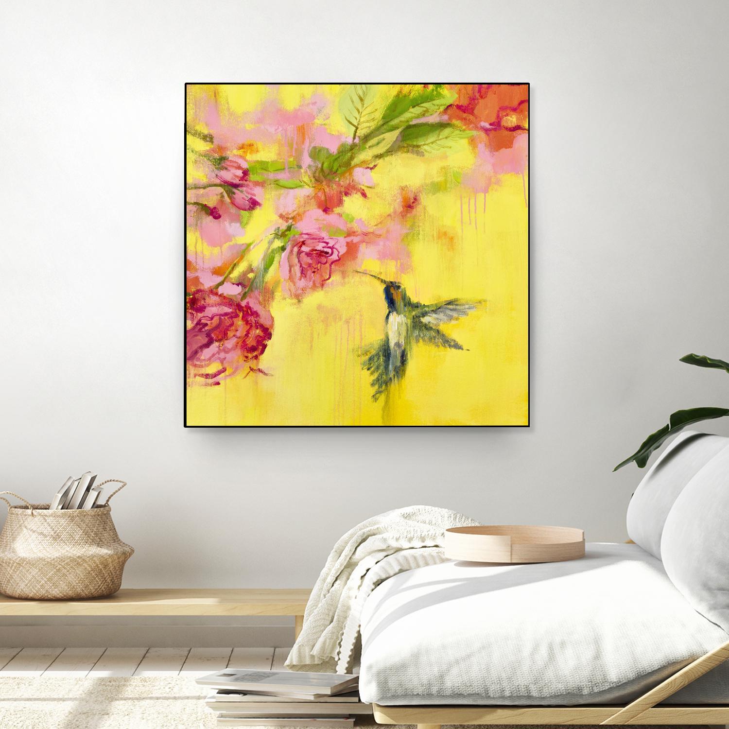 Hummingbird 1 by PN Studio on GIANT ART - green animals bird