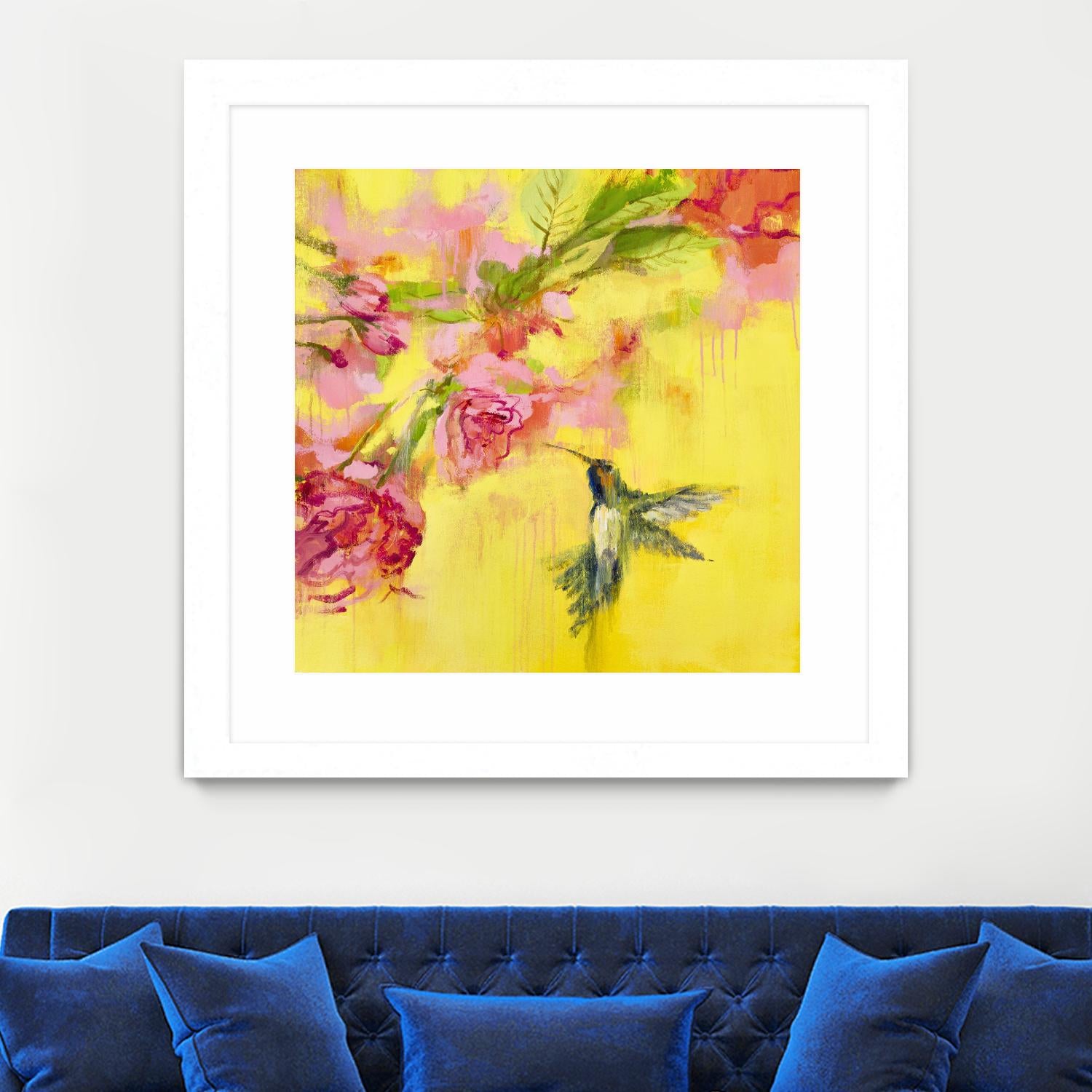 Hummingbird 1 by PN Studio on GIANT ART - green animals bird