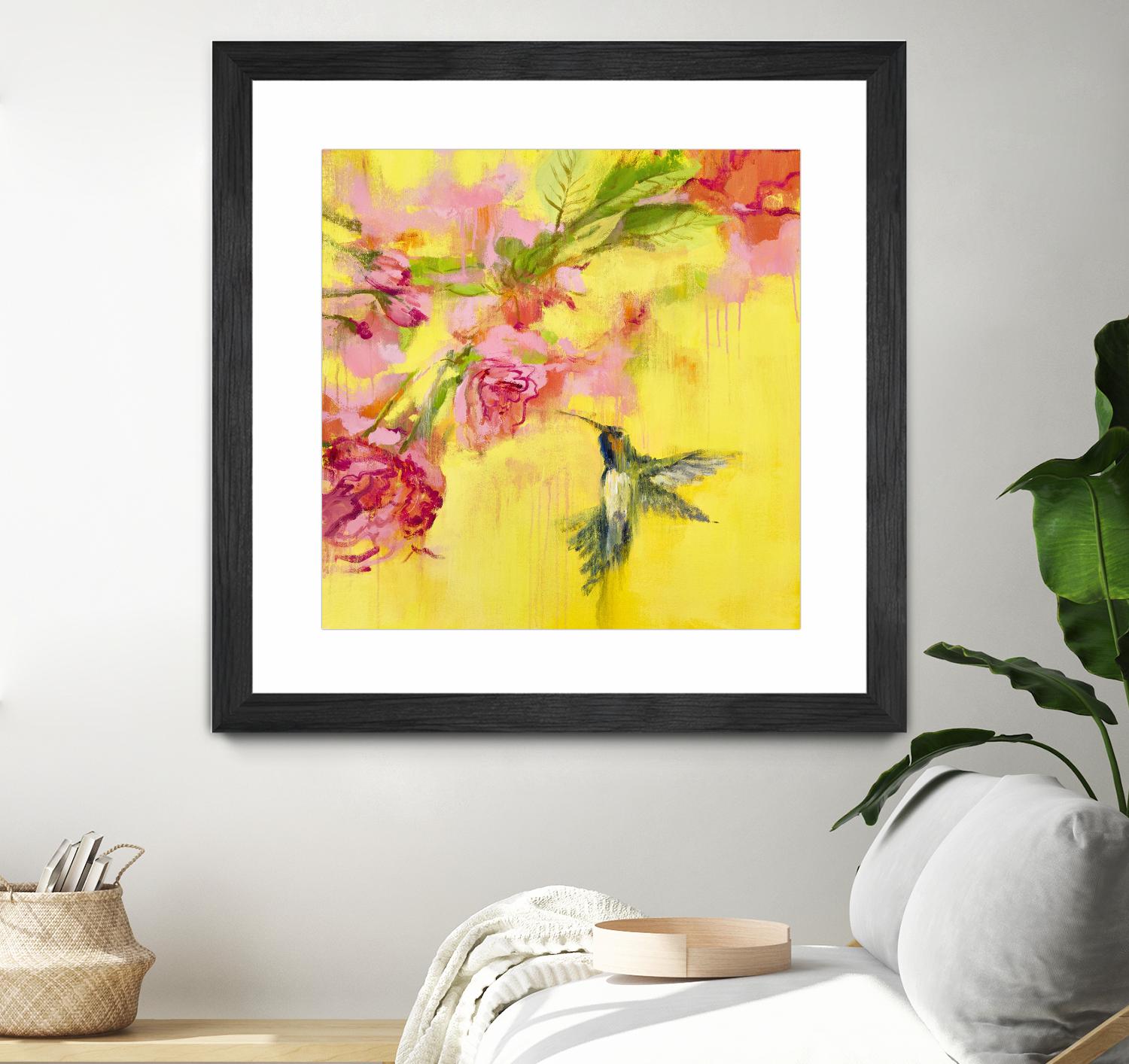 Hummingbird 1 by PN Studio on GIANT ART - green animals bird