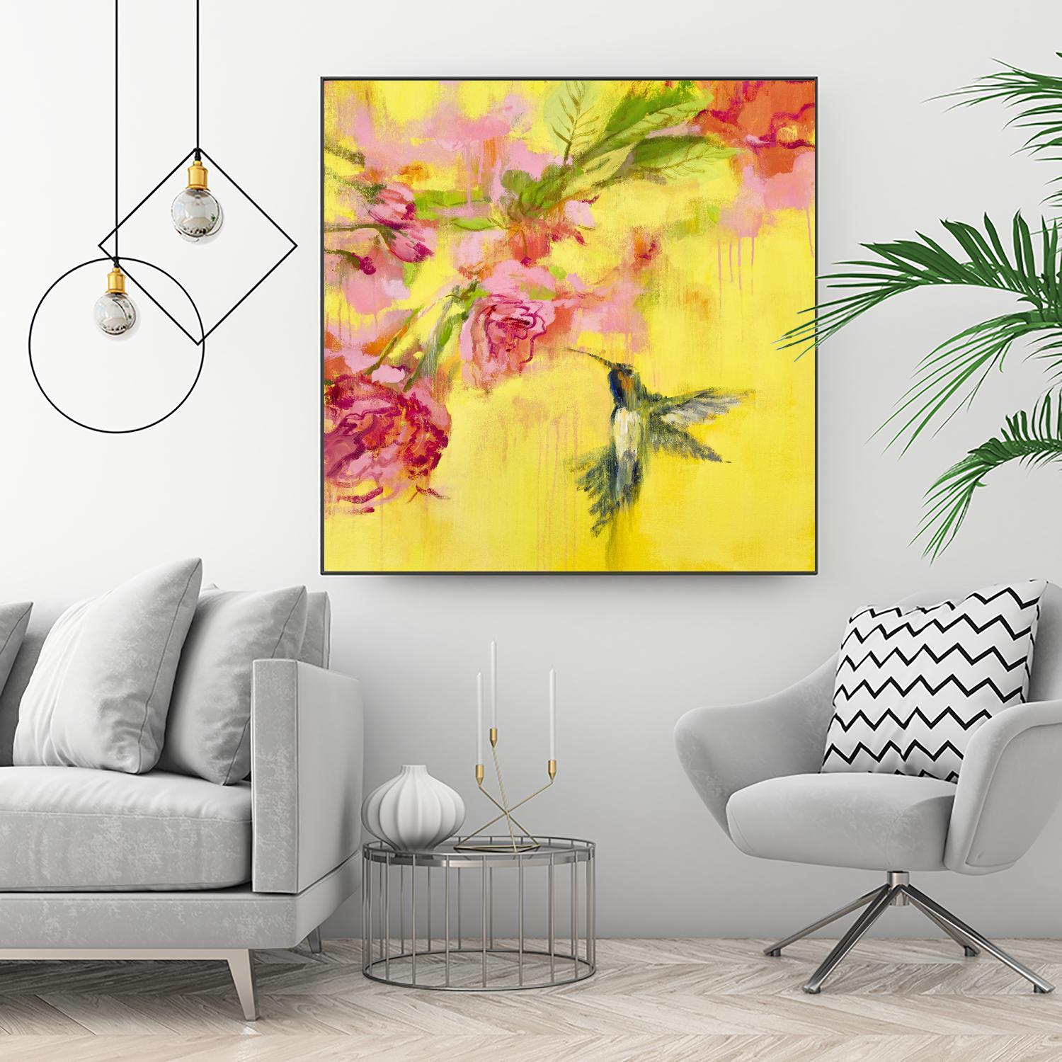 Hummingbird 1 by PN Studio on GIANT ART - green animals bird