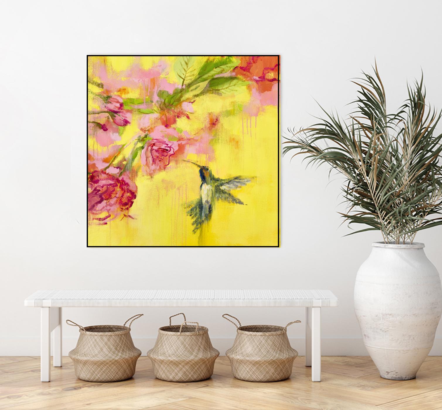 Hummingbird 1 by PN Studio on GIANT ART - green animals bird