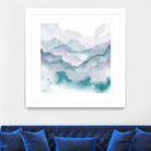 Layers of Spring D by THE Studio on GIANT ART - turquoise abstract