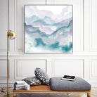 Layers of Spring D by THE Studio on GIANT ART - turquoise abstract