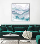 Layers of Spring D by THE Studio on GIANT ART - turquoise abstract