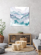Layers of Spring D by THE Studio on GIANT ART - turquoise abstract