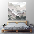 Layers of Winter C by THE Studio on GIANT ART - purple abstract