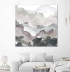 Layers of Winter C by THE Studio on GIANT ART - purple abstract