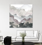 Layers of Winter C by THE Studio on GIANT ART - purple abstract