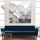 Layers of Winter C by THE Studio on GIANT ART - purple abstract