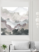 Layers of Winter C by THE Studio on GIANT ART - purple abstract