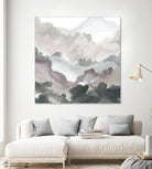 Layers of Winter C by THE Studio on GIANT ART - purple abstract