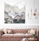 Layers of Winter C by THE Studio on GIANT ART - purple abstract