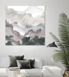 Layers of Winter C by THE Studio on GIANT ART - purple abstract