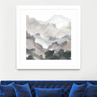 Layers of Winter C by THE Studio on GIANT ART - purple abstract