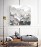 Layers of Winter C by THE Studio on GIANT ART - purple abstract