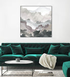 Layers of Winter C by THE Studio on GIANT ART - purple abstract