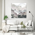 Layers of Winter C by THE Studio on GIANT ART - purple abstract