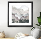 Layers of Winter C by THE Studio on GIANT ART - purple abstract