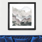 Layers of Winter C by THE Studio on GIANT ART - purple abstract