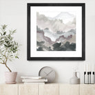 Layers of Winter C by THE Studio on GIANT ART - purple abstract