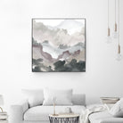 Layers of Winter C by THE Studio on GIANT ART - purple abstract