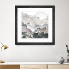 Layers of Winter C by THE Studio on GIANT ART - purple abstract