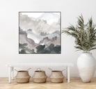 Layers of Winter C by THE Studio on GIANT ART - purple abstract