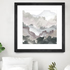 Layers of Winter C by THE Studio on GIANT ART - purple abstract