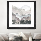 Layers of Winter C by THE Studio on GIANT ART - purple abstract