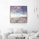 Gridded Watercolor Landscape B by THE Studio on GIANT ART - blue abstract