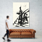 Marked 1 by Paul Ngo on GIANT ART - black abstract