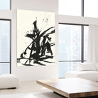 Marked 1 by Paul Ngo on GIANT ART - black abstract